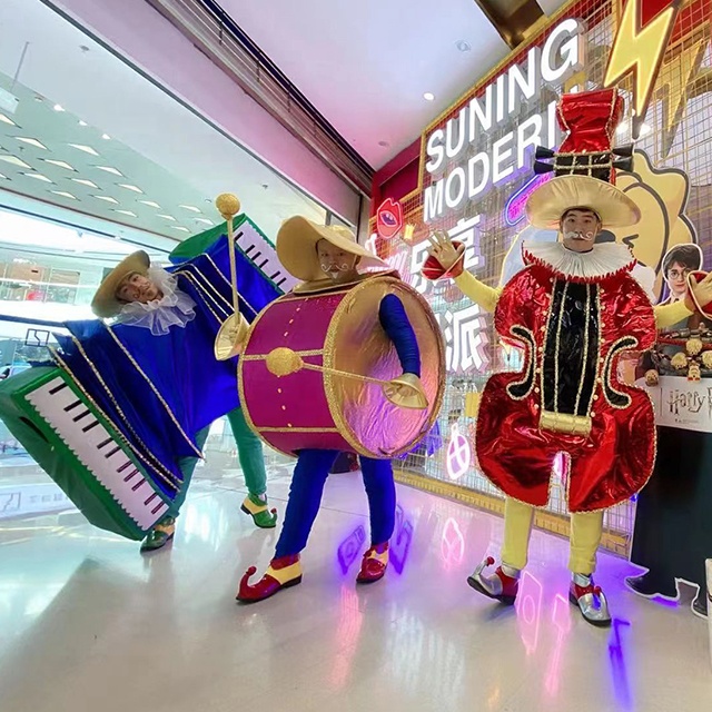 Musical Instrument Shop - 모조 악기, 마스코트, 의상, 아코디언 세트,