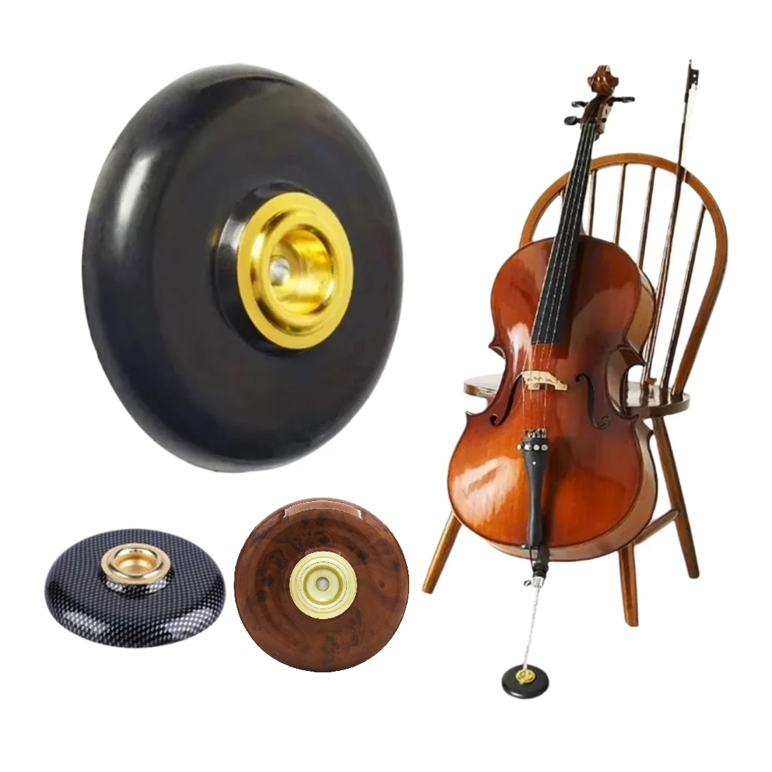 Musical Instrument Symbols - 첼로 슬립 매트 바닥 보호대 액세서리