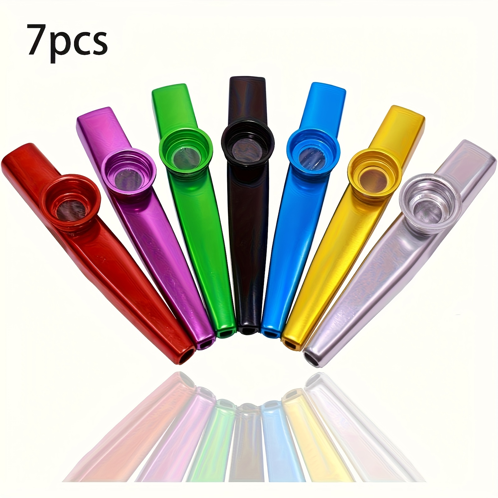 Musical Instrument Violin - 7pcs 메탈 카주 심플 디자인 초경량