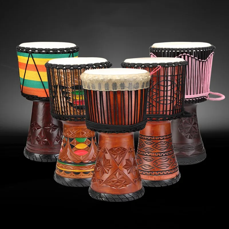 Musical Instrument Kit - 12 인치 Djembe 마호가니 아프리카 드럼