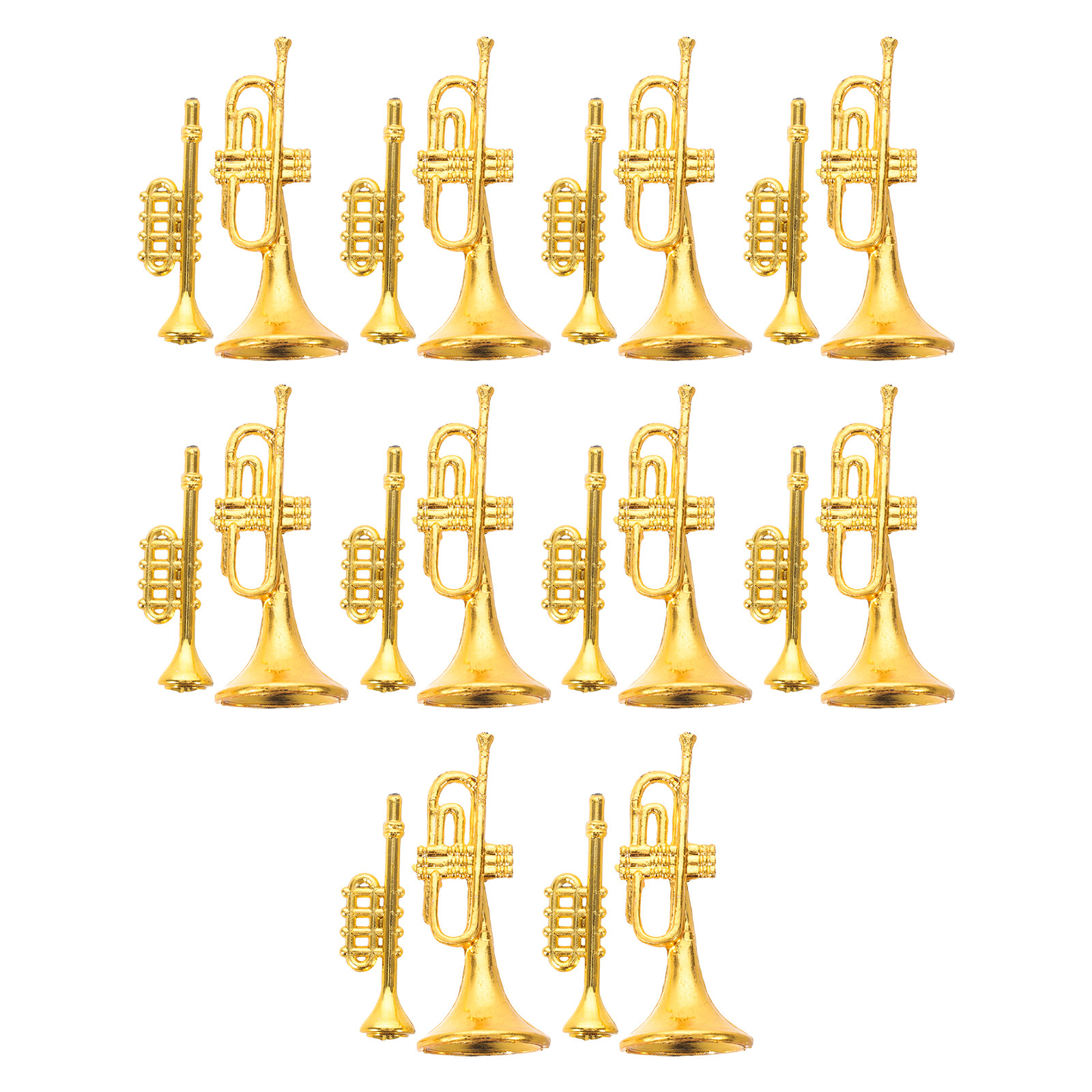Musical Instrument Xmas Ornaments - 20Pcs 크리스마스 미니 악기 장식품 1.8