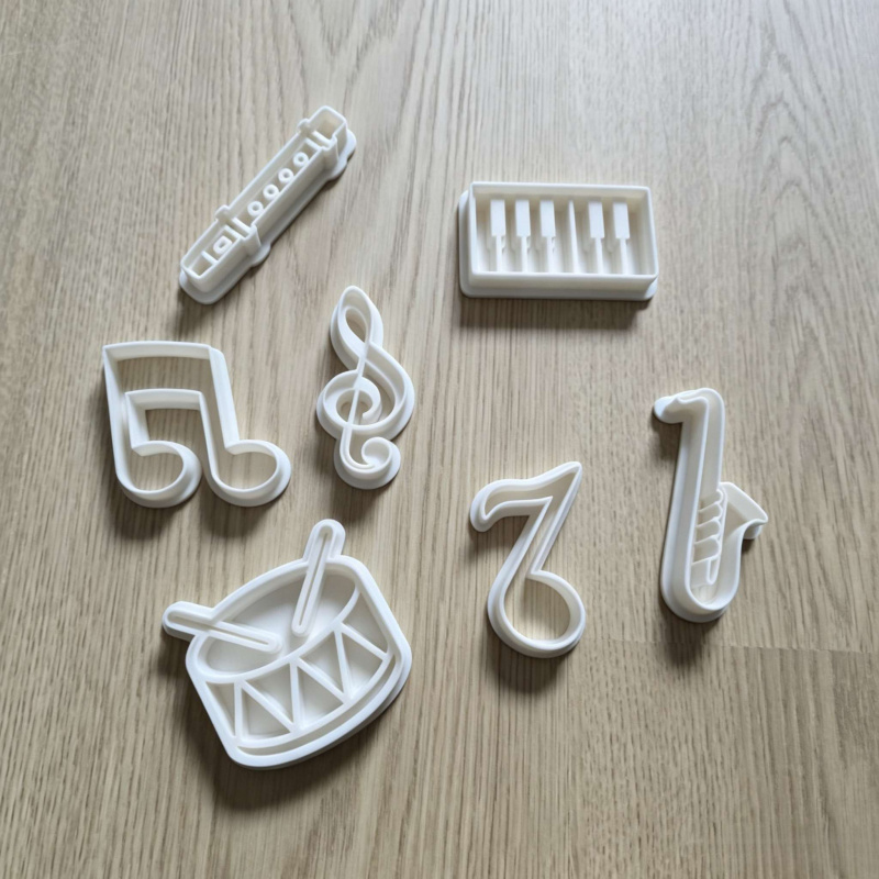 Musical Instrument Symbols - 음표 악기 쿠키 커터 음악 기호