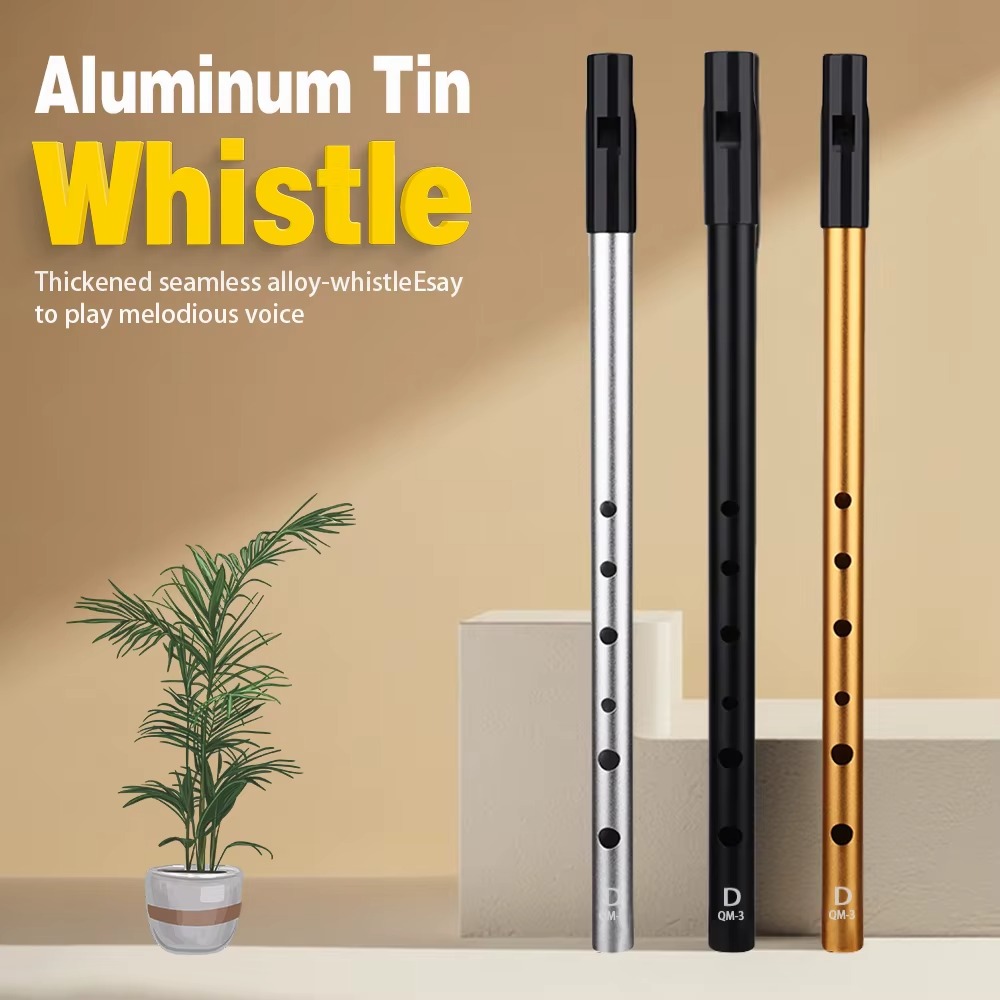 Tin Whistle Flute - 6홀 C/D 키 아이리쉬 휘슬 플루트
