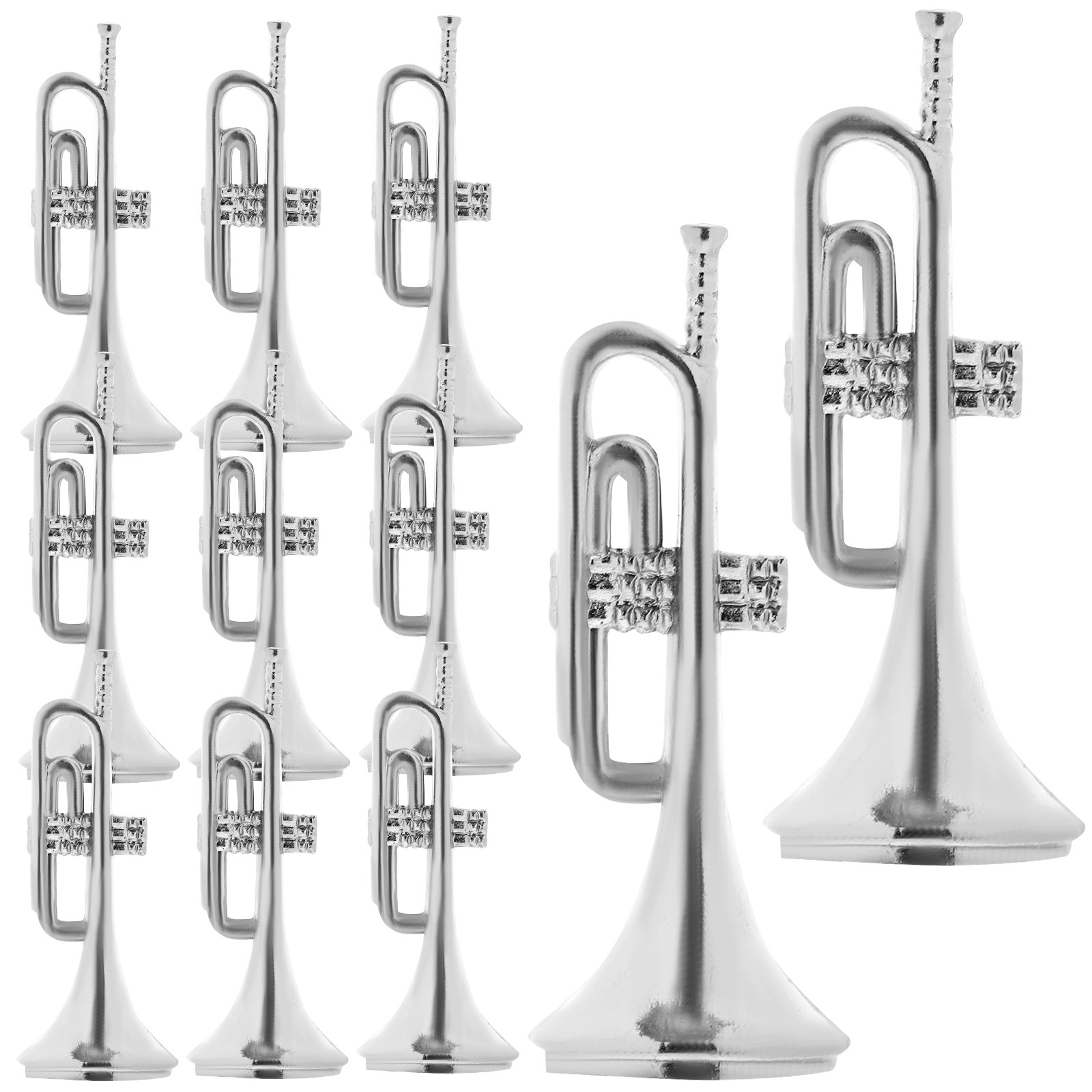 Musical Instrument Xmas Ornaments - 20개 크리스마스 미니어처 악기 장식 세트,