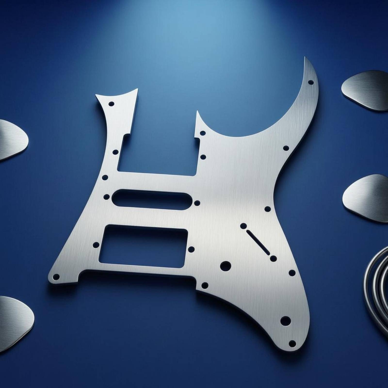 일렉트릭 기타 픽가드 알루미늄 합금 금속 기타 픽가드  - Musical Instruments 리뷰 및 가격