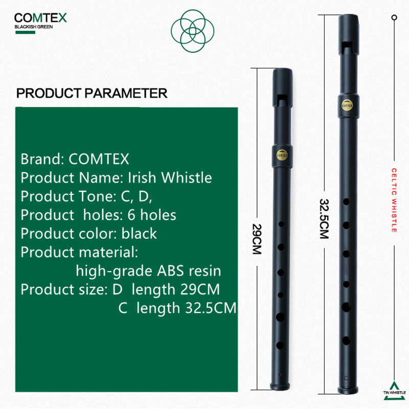 아일랜드 COMTEX 주석 휘슬 플루트 C & D 튠, - Tin Whistle Flute 리뷰 및 가격