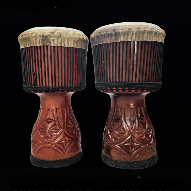 전문 아프리카 Djembe 대형 아프리카 드럼 성인 음 - Musical Instrument Kit 리뷰 및 가격
