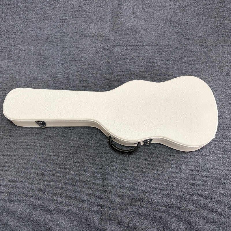 순백색 전기 기타 케이스 가죽 무광 휴대용 패딩 기타  - Musical Instrument Box 리뷰 및 가격