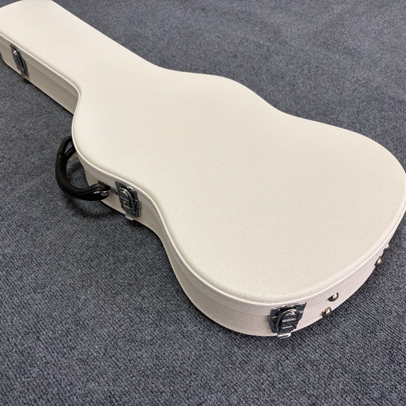 순백색 전기 기타 케이스 가죽 무광 휴대용 패딩 기타  - Musical Instrument Box 리뷰 및 가격