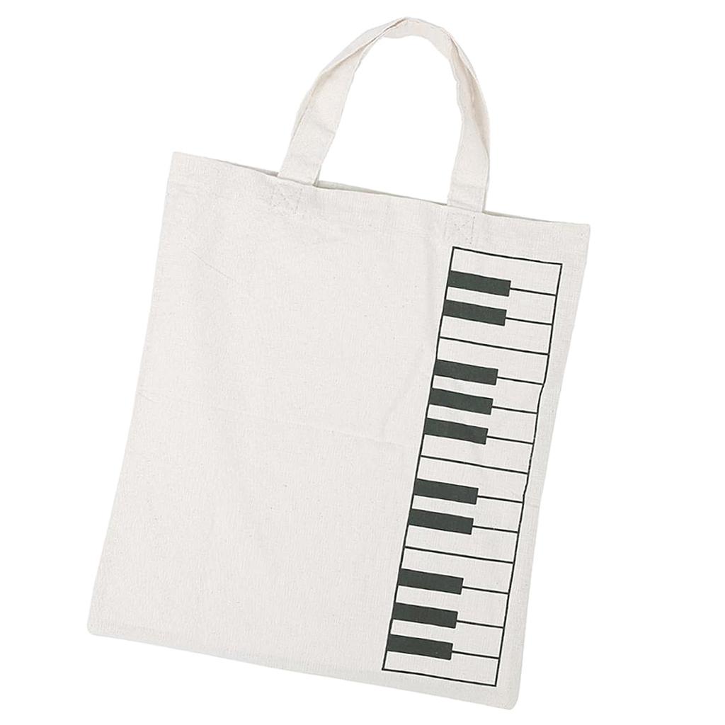 악기 가방 스타일 면 소재 피아노 건반 핸드백 토트백  - Musical Instrument Shop 리뷰 및 가격