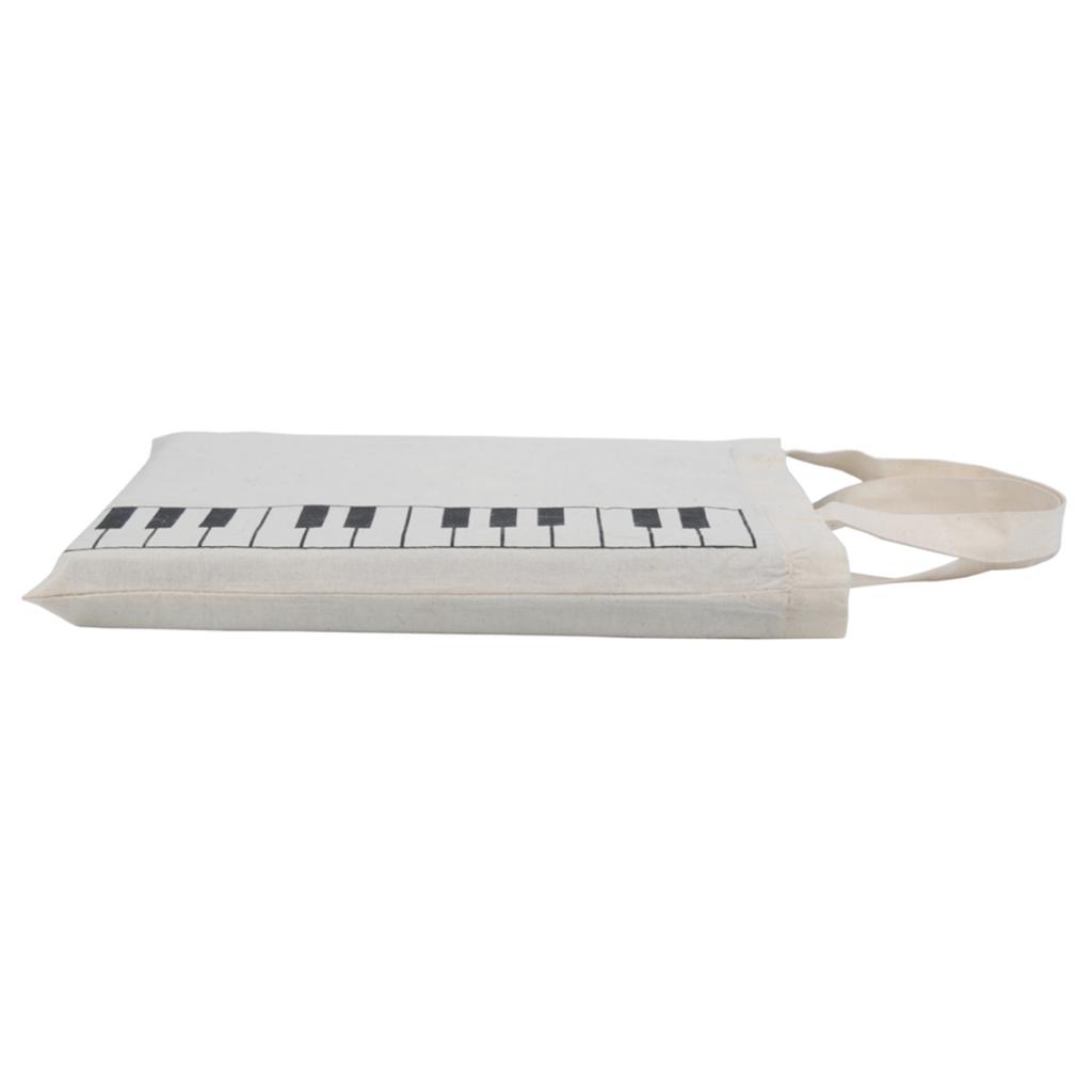 악기 가방 스타일 면 소재 피아노 건반 핸드백 토트백  - Musical Instrument Shop 리뷰 및 가격
