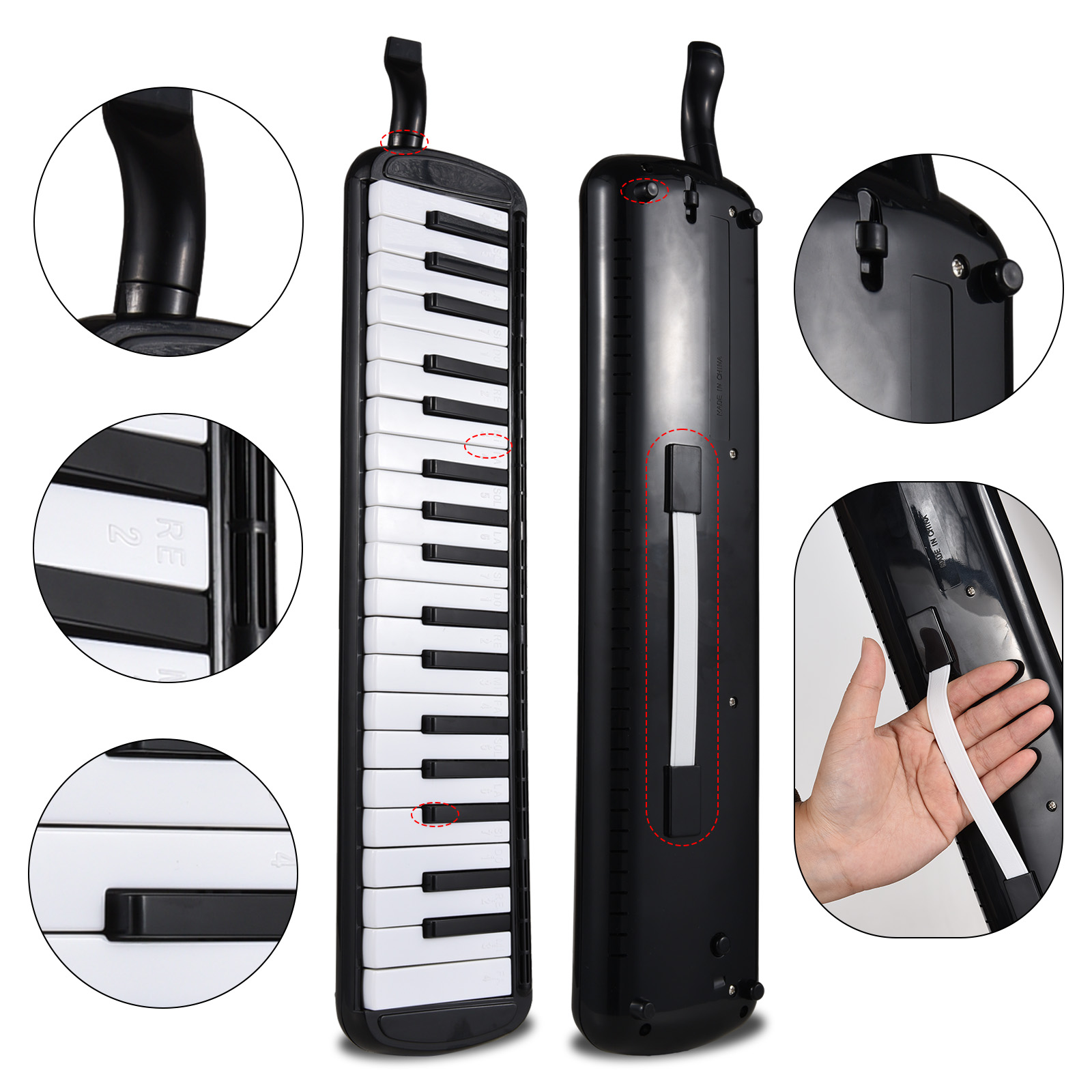 37키 멜로디카 악기 멜로디카 에어 피아노 키보드 2개 - Melodica Keyboard Wind 리뷰 및 가격