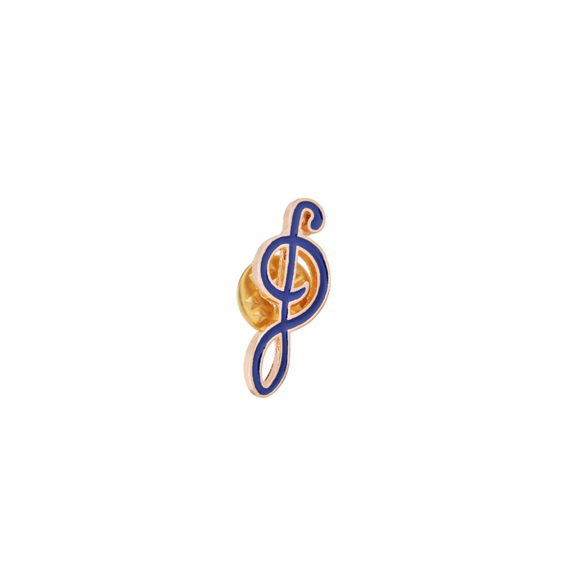빈티지 음악 기호 제스처 금속 에나멜 배지 브로치 옷깃 - Musical Instrument Symbols 리뷰 및 가격
