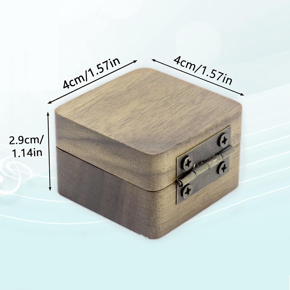 1pc 나무 우쿨렐레 픽 보관 상자 악기 액세서리 홀더 - Musical Instrument Images 리뷰 및 가격