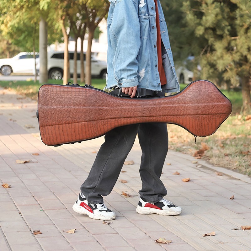 모린 쿠르 박스 압력 저항 휴대용 이중 뒷면 몽골 모린 - Musical Instrument Box 리뷰 및 가격