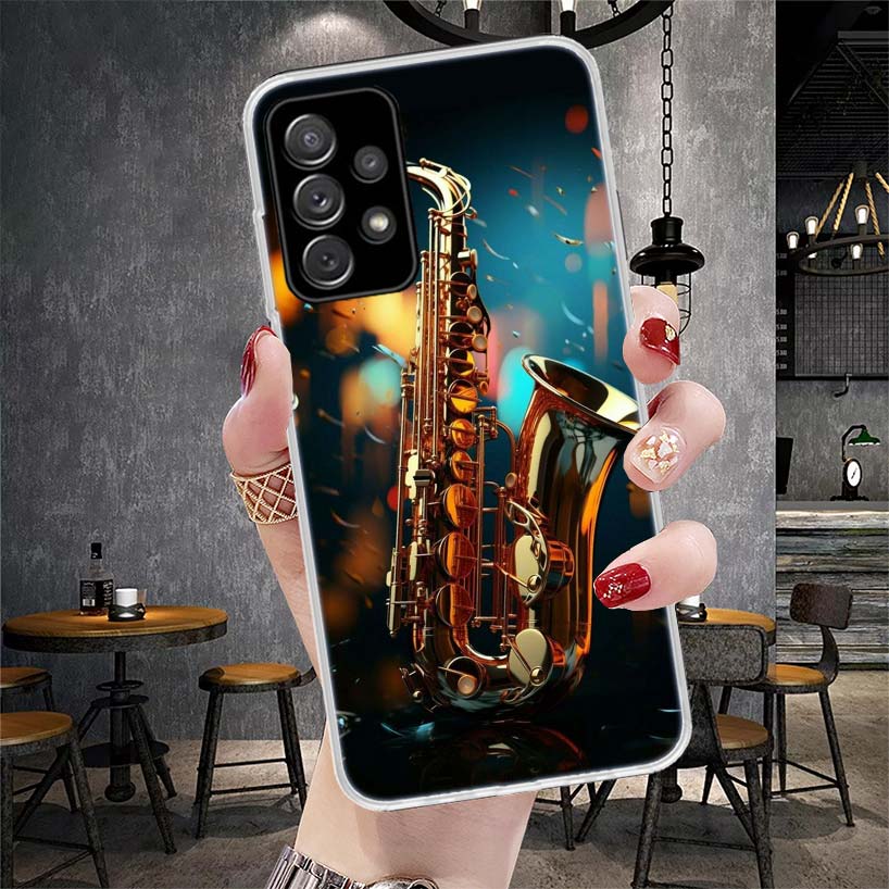 음악 색소폰 악기 휴대폰 케이스 삼성 갤럭시 A13 A - Musical Instrument Quotes 리뷰 및 가격