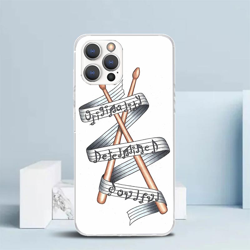 악기 드럼 록 폰 케이스 아이폰 16 17 17E 16 - Musical Instrument Quotes 리뷰 및 가격