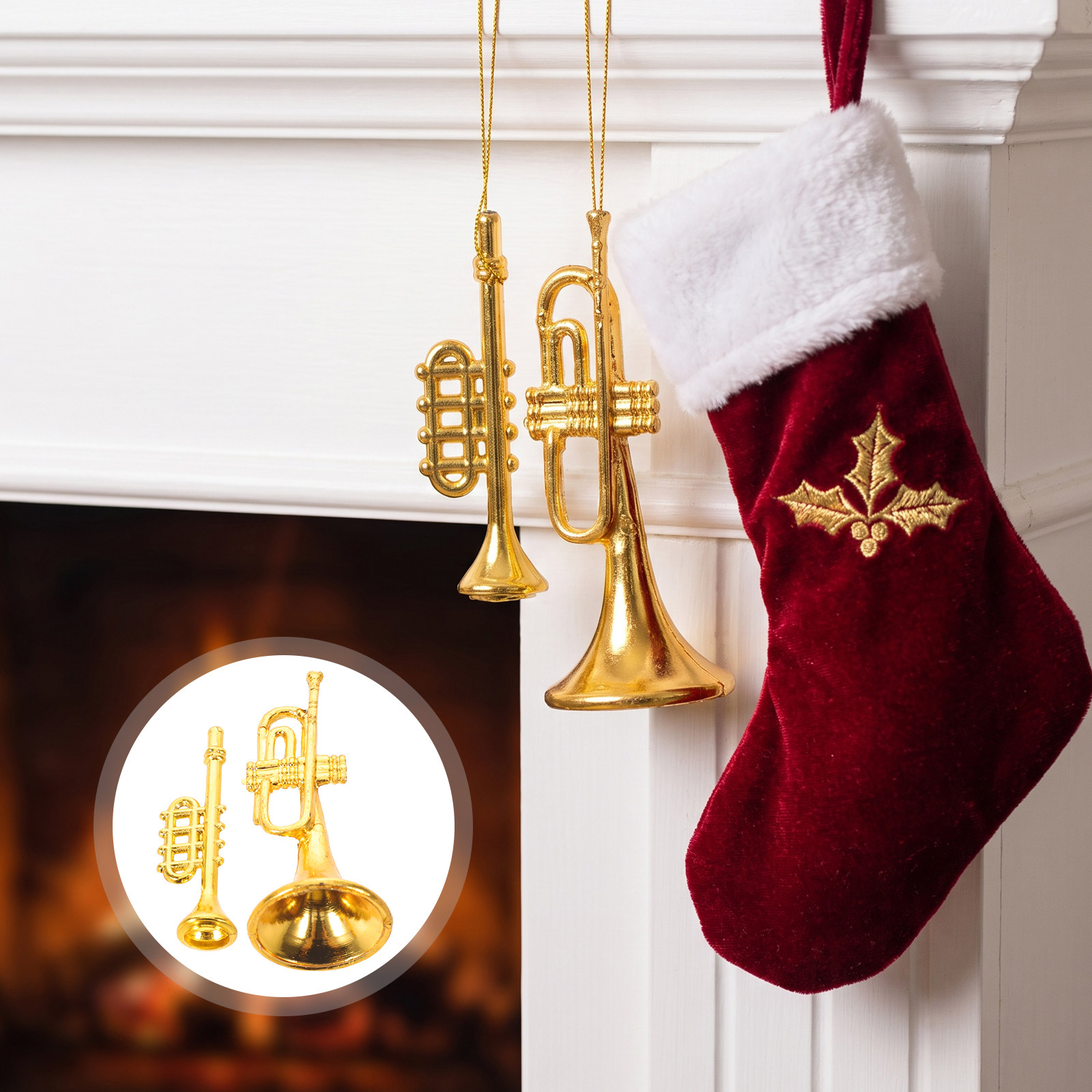 20Pcs 미니 악기 장식품 크리스마스 트리 장식 1. - Musical Instrument Xmas Ornaments 리뷰 및 가격