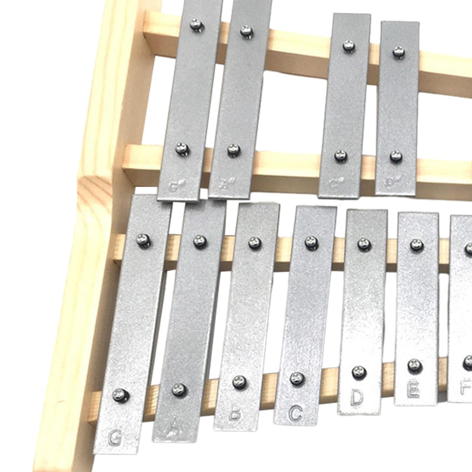 25개의 메탈 키가 있는 실로폰 글로켄슈필 타악기, 어 - Musical Instrument Glockenspiel 리뷰 및 가격