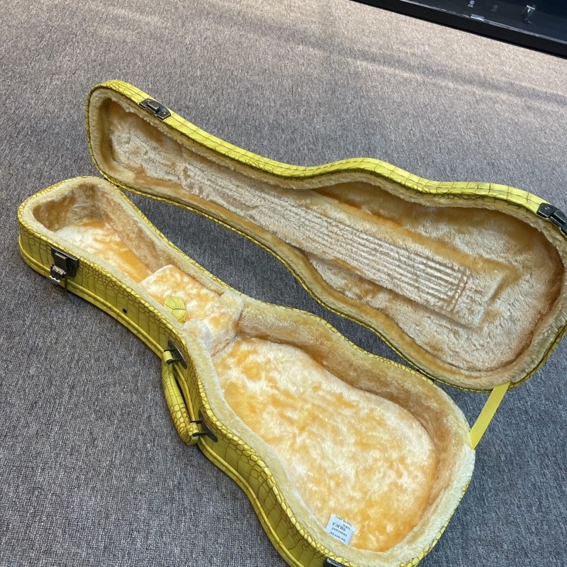 26 인치 가죽 우쿨렐레 상자 양털 안감 충격 방지 방 - Musical Instrument Box 리뷰 및 가격