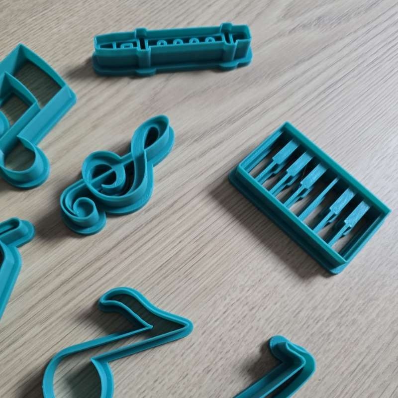 음표 악기 쿠키 커터 음악 기호 금형 퐁당 도구 베이킹 - Musical Instrument Symbols 리뷰 및 가격