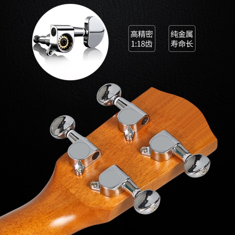 우쿨렐레 23인치 복숭아꽃 코어 베니어 전자 박스 EQ - Musical Instrument Box 리뷰 및 가격