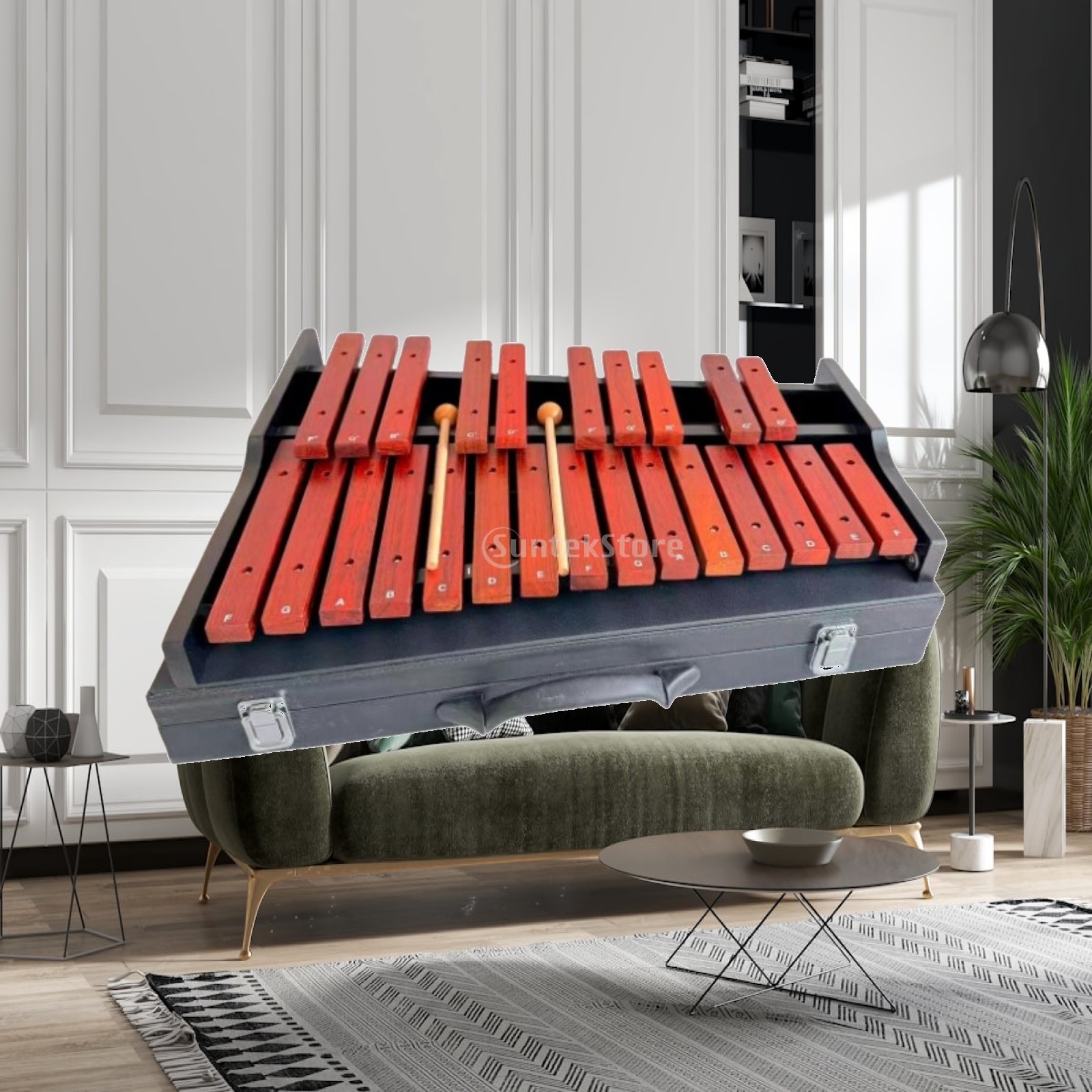나무 키가 있는 경량 글로켄슈필 실로폰 악기 부품 타악 - Musical Instrument Glockenspiel 리뷰 및 가격