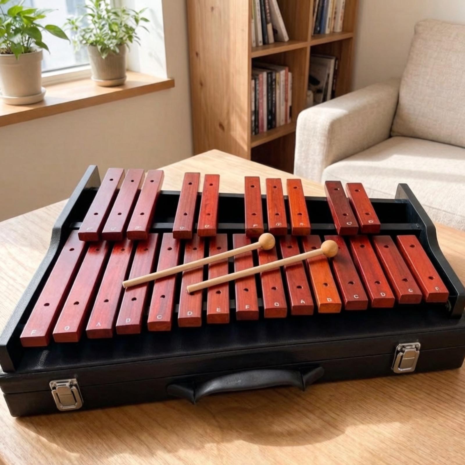 나무 키가 있는 경량 글로켄슈필 실로폰 악기 부품 타악 - Musical Instrument Glockenspiel 리뷰 및 가격