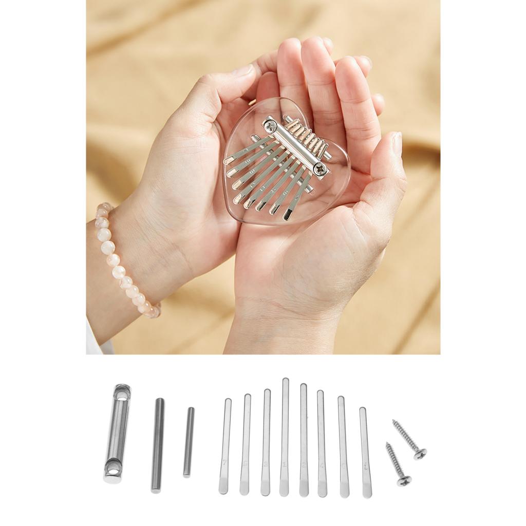 칼림바 엄지 피아노 8키 내구성 있는 스틸 악기 키트  - Musical Instrument Kit 리뷰 및 가격